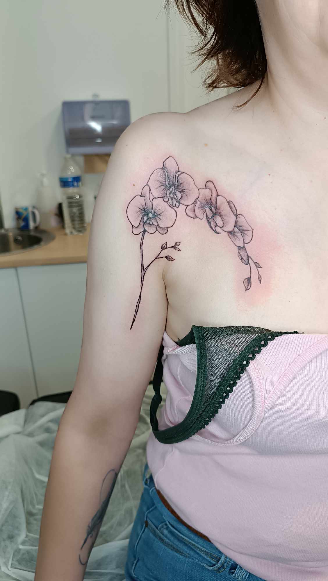 tattoo orchidée